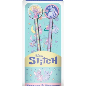 Stitch & Angel – Space Rocks – Set of 2 Pencils with Toppers Stitch & Angel – Space Rocks – Set of 2 Pencils with Toppers