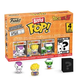 Frieza 4th Form / Super Saiyan Goku First Appearance / Piccolo / Mystery Bitty (4-Pack) Frieza 4th Form / Super Saiyan Goku First Appearance / Piccolo / Mystery Bitty (4-Pack)