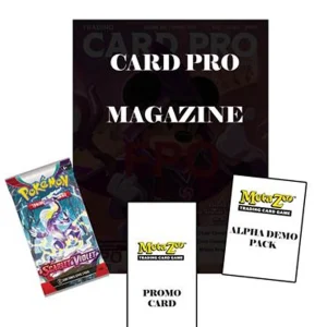 Card Pro ISSUE #1 (Magazine, Metazoo Demo Pack + Promo, Pokemon TCG Pack)