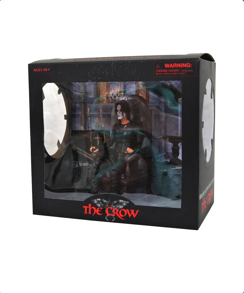 The Crow – Eric Draven with Chair Deluxe 7” Action Figure - immagine 3