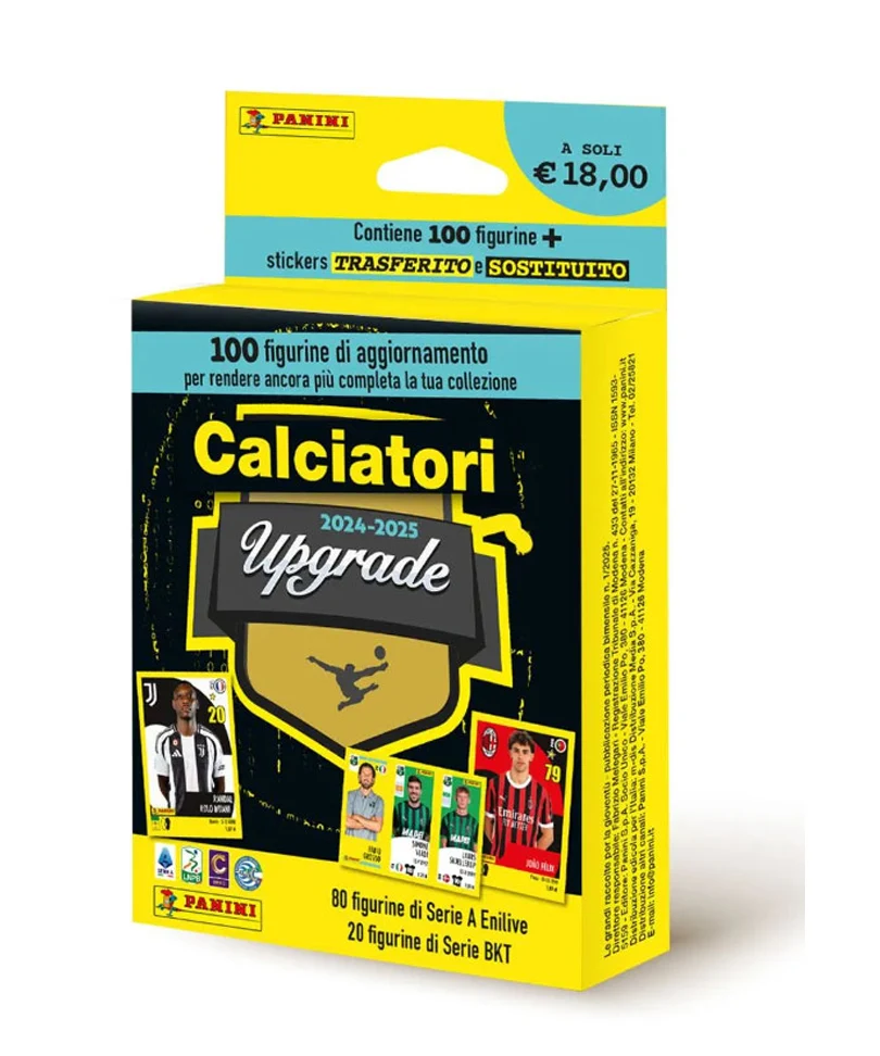 PANINI Stickers Calciatori 2024-25 Upgrade Set