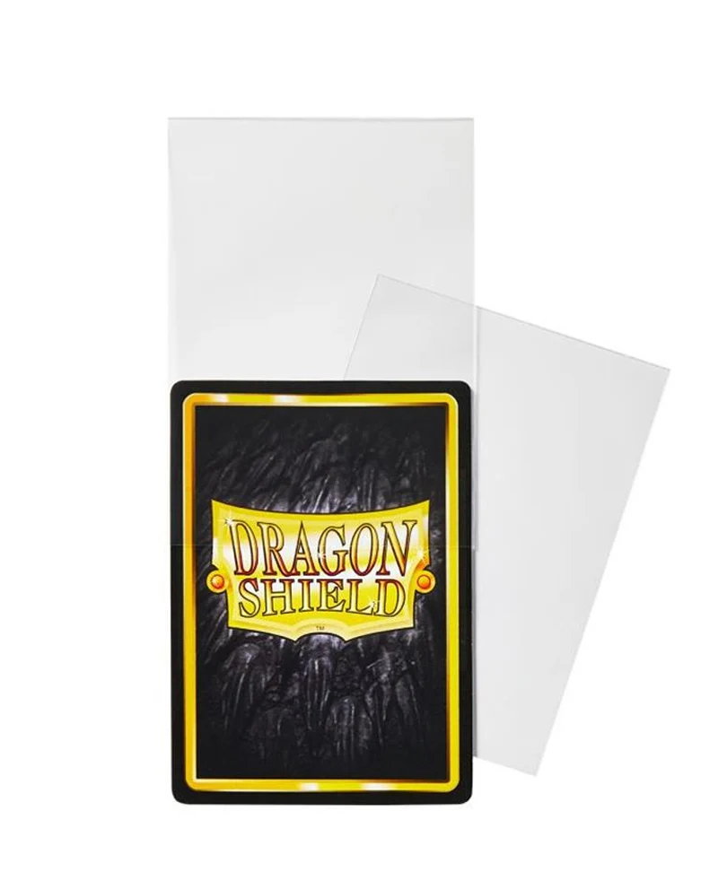 Dragon Shield - Perfect Fit Small Sleeves - Clear 'Qyonshi' (100 Sleeves) - immagine 2