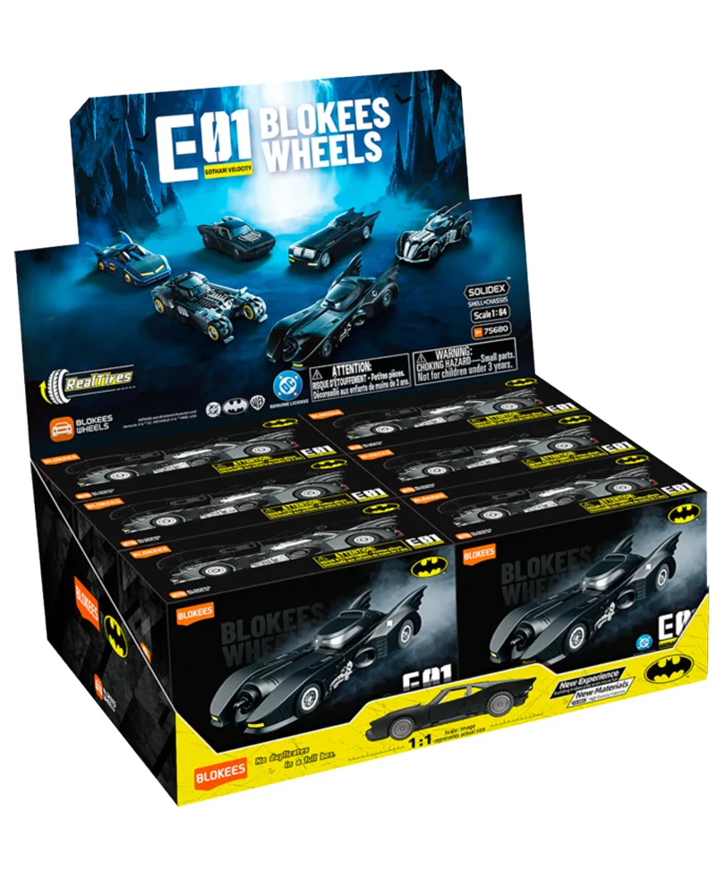 Batman Blokees Plastic Model Kit Wheels E01 - immagine 2
