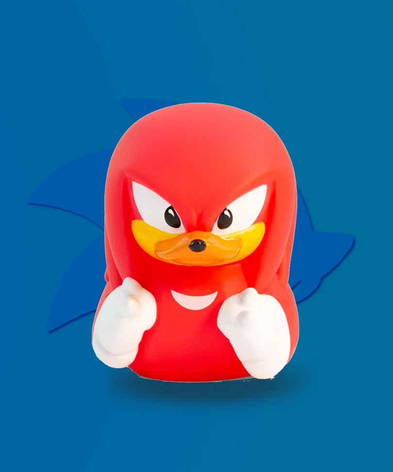 Sonic The Hedgehog Knuckles TUBBZ Cosplaying Duck Collectible - immagine 2
