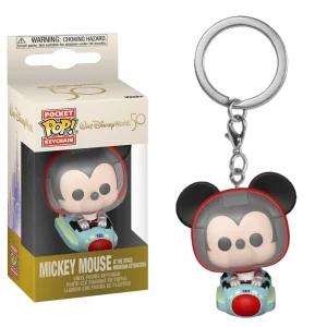 Mickey Mouse at the Space Mountain Attraction Keychain Mickey Mouse at the Space Mountain Attraction Keychain