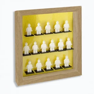 Display Organizer Small 25X25 per LEGO Minifigures Telaio Rovere Display Organizer Small 25X25 per LEGO Minifigures Telaio Rovere