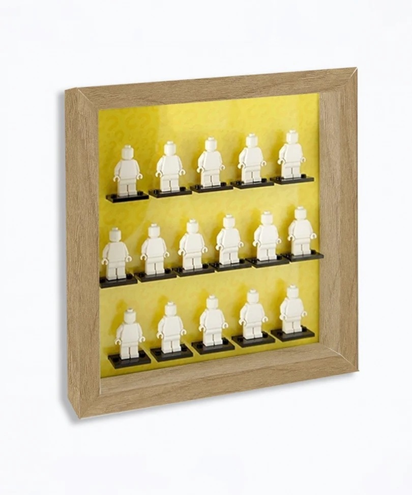Display Organizer Small 25X25 per LEGO Minifigures Telaio Rovere