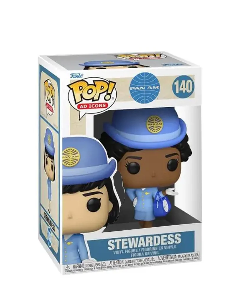 Stewardess (Stewardess with Blue Bag)