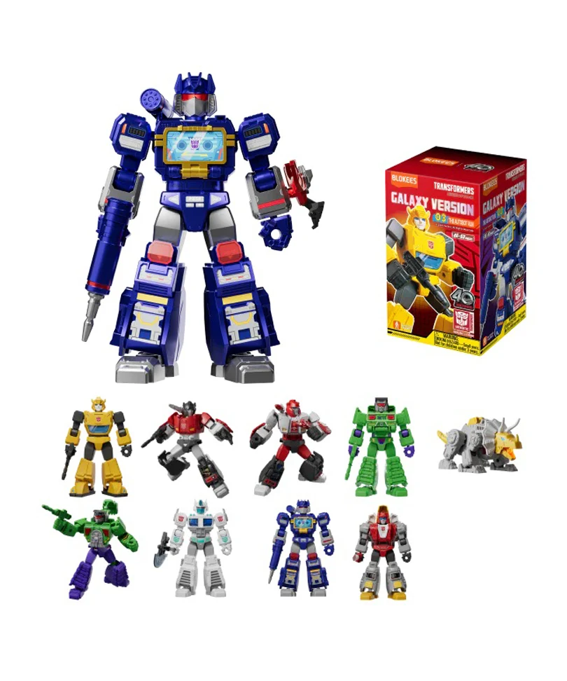 Transformers Blokees Plastic Model Kit Galaxy Version 03 The Autobot Run - Blind Box - immagine 2