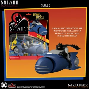 Batman: The Animated Series 2 (Batcycle) – DC Comics 5 Points Action Figures 9 cm