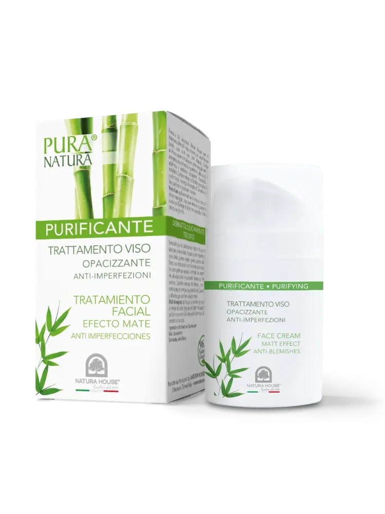 PURIFICANTE CREMA VISO OPACIZZANTE Anti imperfezioni, Acne, Punti Neri, Pori Dilatati - immagine 2