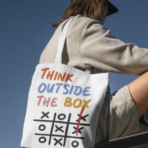 Tote Bag – Think Outside The Box Tote Bag – Think Outside The Box