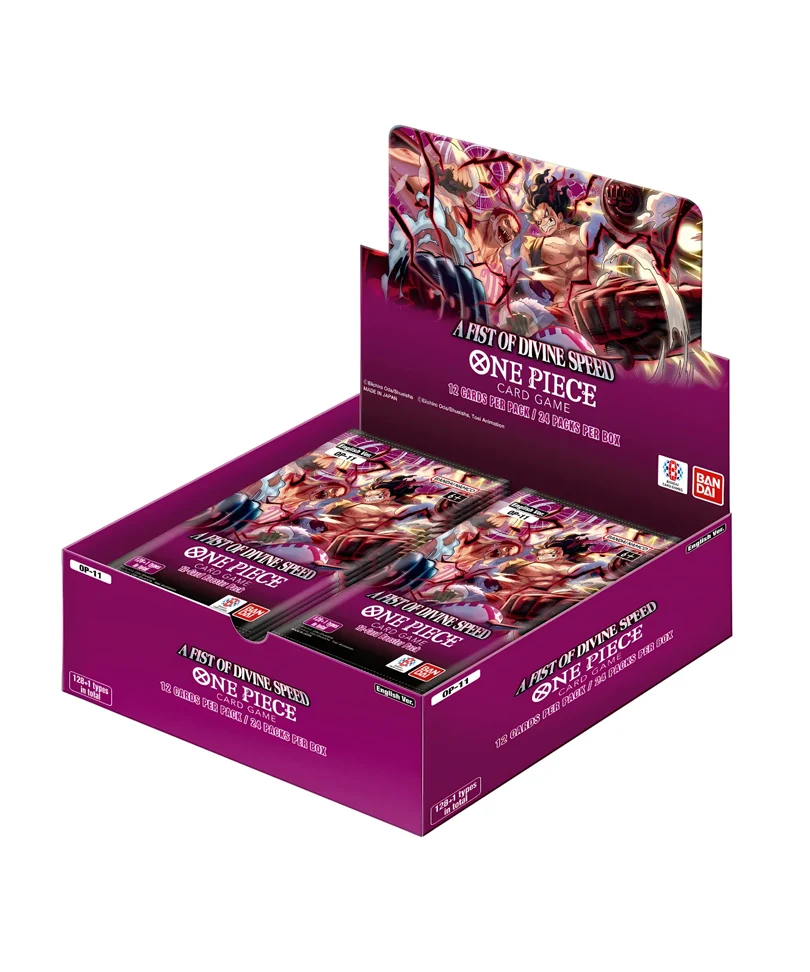 Box One Piece Card Game - A First Of Divine Speed OP-11 ENG