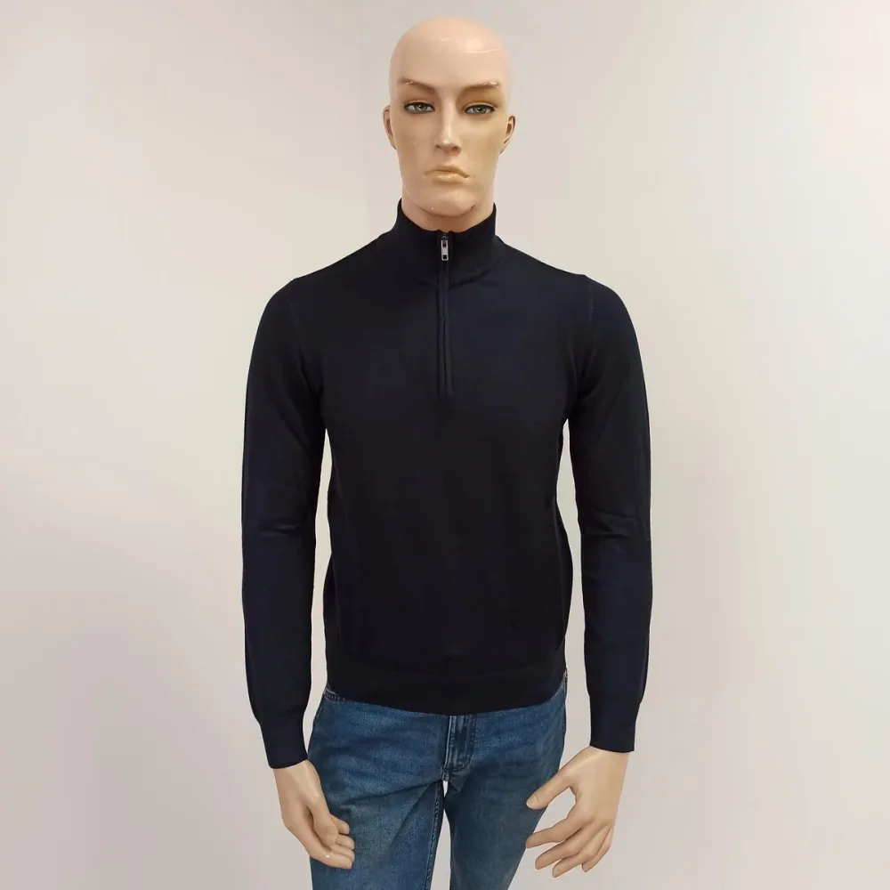 Zero Punto Zero Maglia Uomo Mezza Zip
