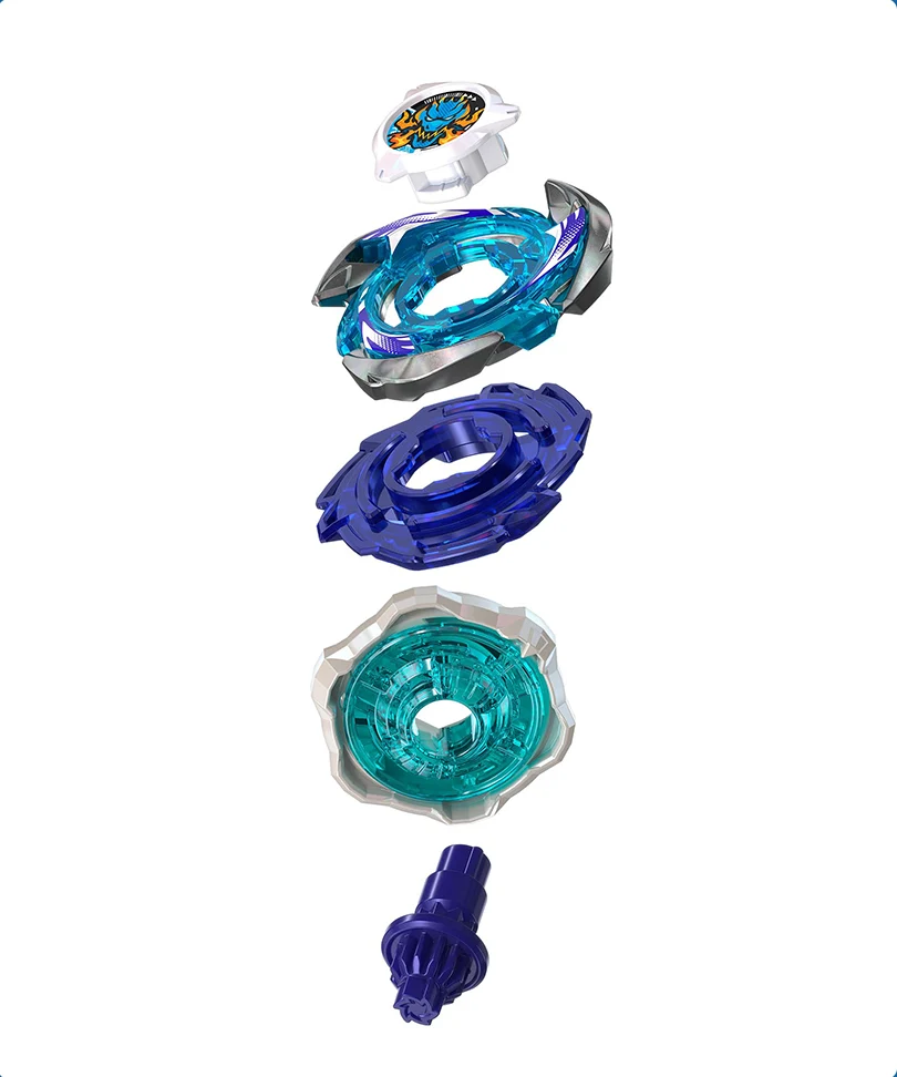 Beyblade X - Starter Pack: Courage Dran S 6-60V CX - immagine 2