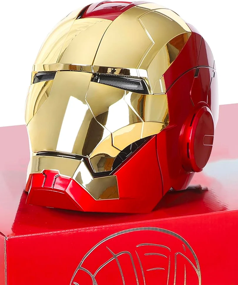 Casco Iron Man MK5 1:1 con Controllo Vocale e LED