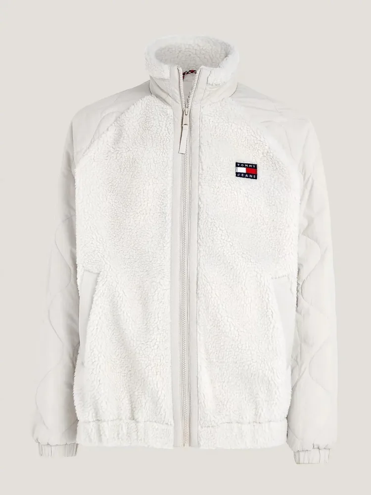 Tommy Hilfiger Giacca Uomo Tjm Mix Media Sherpa Jkt