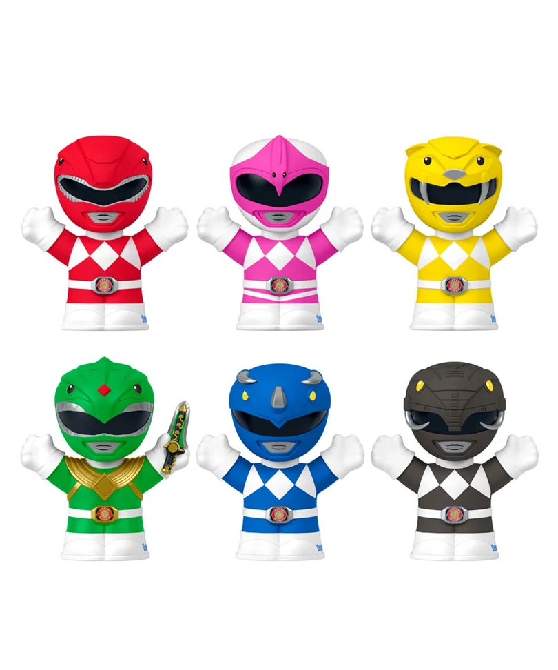 Mighty Morphin Power Rangers Fisher-Price Little People Collector Mini Figures 6-Pack 7 cm