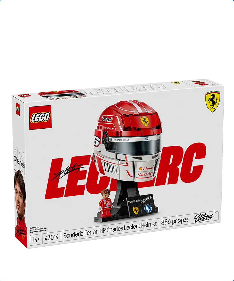 Casco di Charles Leclerc Scuderia Ferrari HP