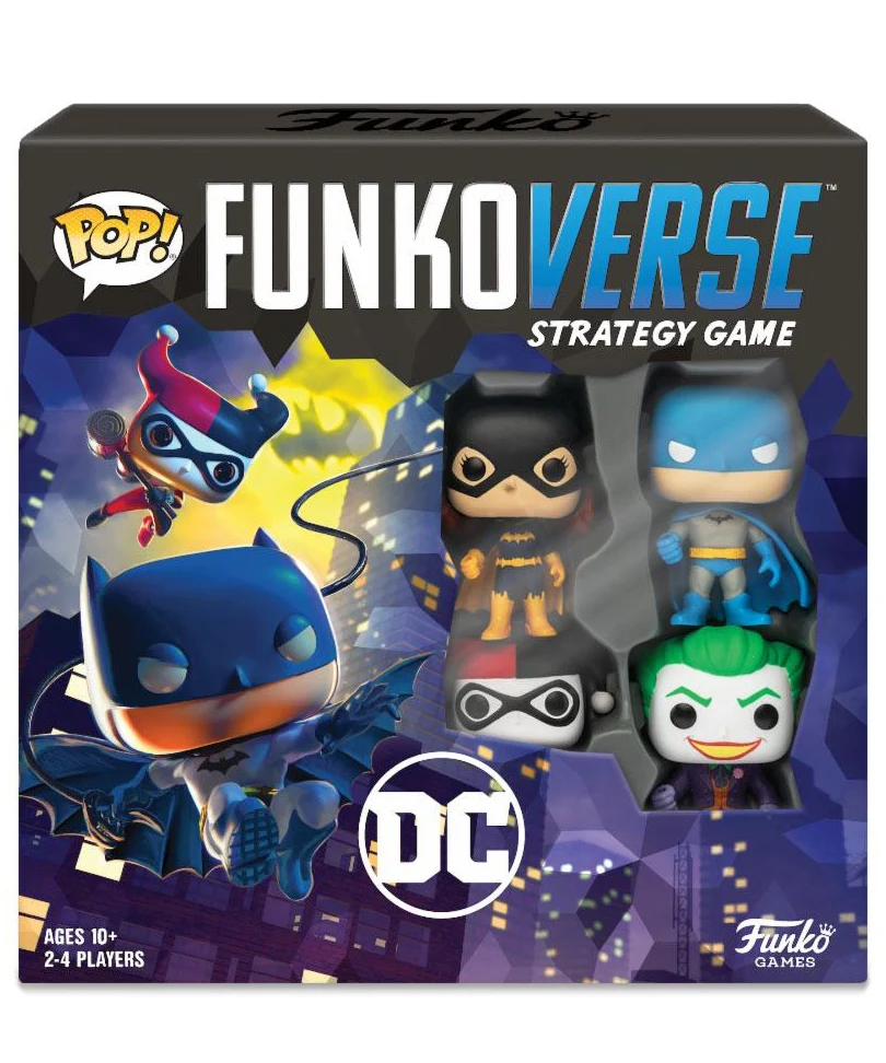 DC Comics Funkoverse Board Game 4 Character Base Set English Version