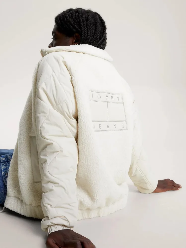 Tommy Hilfiger Giacca Uomo Tjm Mix Media Sherpa Jkt - immagine 3