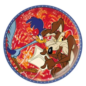 Looney Toons – 19cm Plate – Wile E. Coyote & The Road Runner Looney Toons – 19cm Plate – Wile E. Coyote & The Road Runner