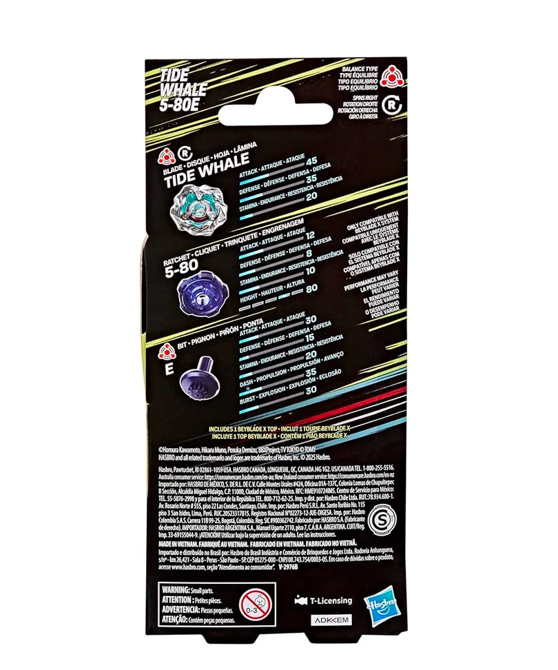 Beyblade X - Booster: Tide Whale 5-80E - immagine 3