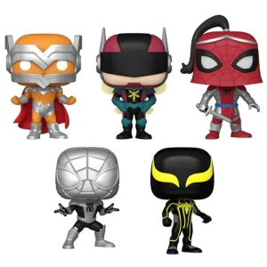 Prodigy / The Hornet / Prince of Arachne / Spider-Armor MK I / Spider-Armor MK II Prodigy / The Hornet / Prince of Arachne / Spider-Armor MK I / Spider-Armor MK II