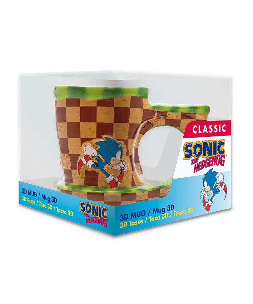 Tazza 3D Sonic Classic Run