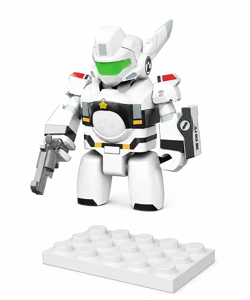 Mobile Police Patlabor - Av-98 Ingram Unit 2 - Brickroid Mini Figure - immagine 2
