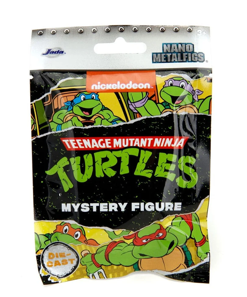 Teenage Mutant Ninja Turtles - Nano Metalfigs Diecast Mini Figures 4 cm