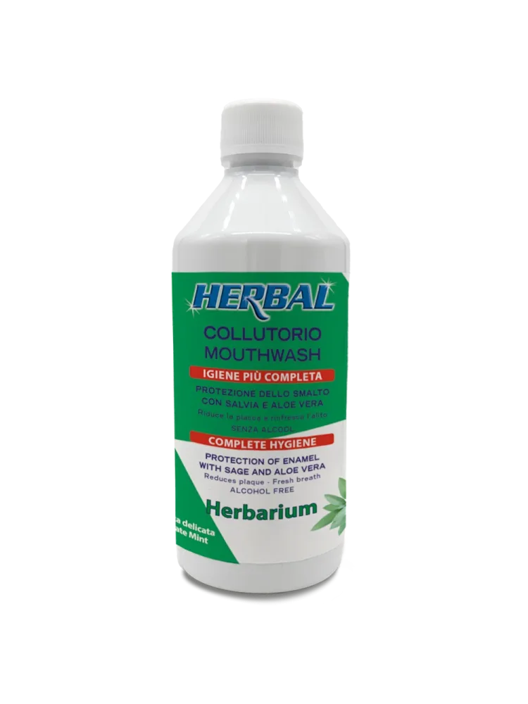 COLLUTORIO HERBARIUM Salvia e Aloe, Protezione Totale - immagine 3