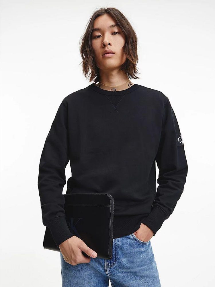 Calvin Klein Felpa Uomo Monologo