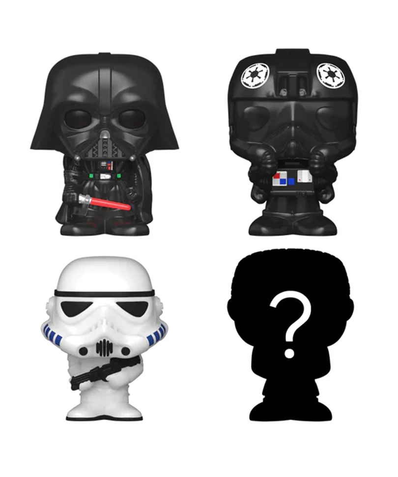 Darth Vader / The Fighter Pilot / Stormtrooper / Mystery Bitty (4-Pack) - immagine 2