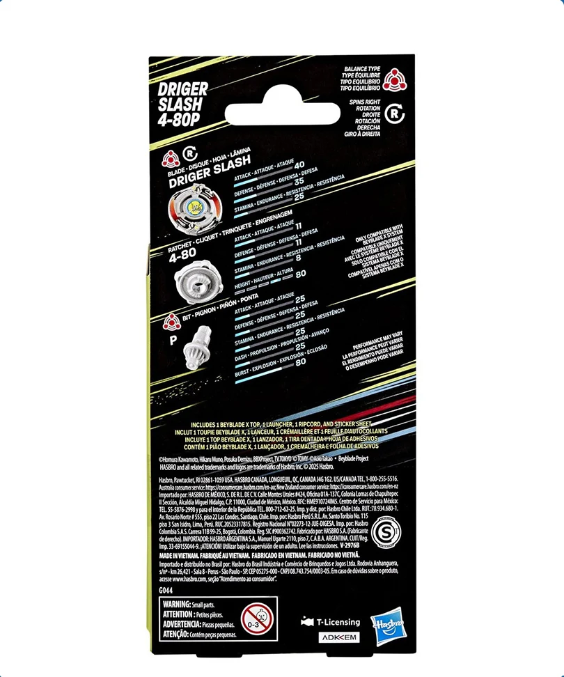 Beyblade X - Driger Slash 4-80P - immagine 3