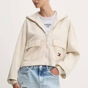 Tommy Hilfiger Felpa Donna Crp Fabric Mix