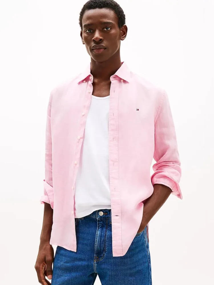 Tommy Hilfiger Camicia Uomo Pigment Dyed