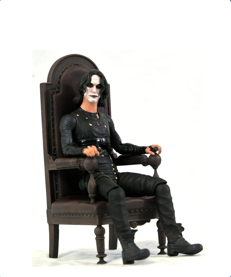 The Crow – Eric Draven with Chair Deluxe 7” Action Figure - immagine 2