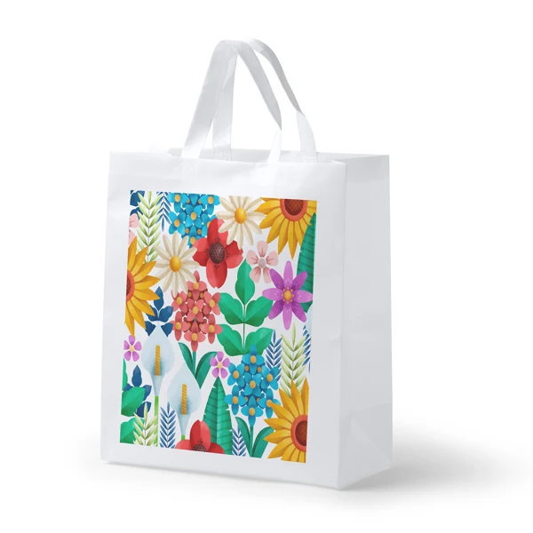 Borsa Sublimabile in TNT 70 g/m² – Base Rinforzata e Manici Corti Rinforzati