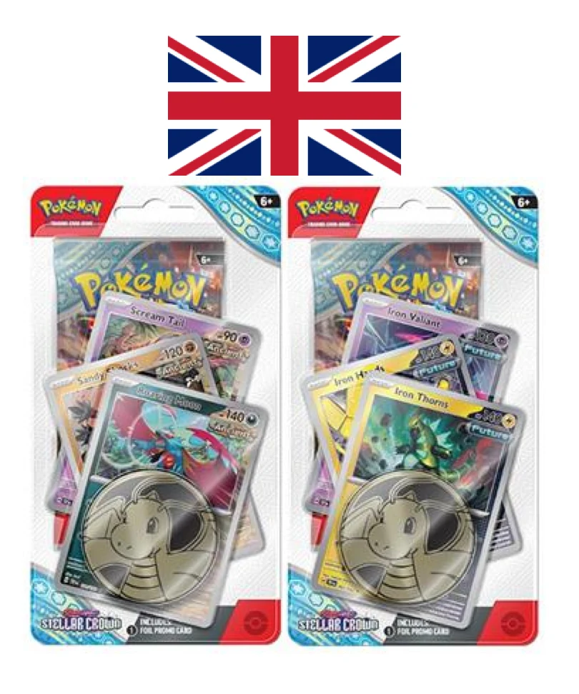 Pokemon - SV07 Stellar Crown Checklane Blister 2024/09