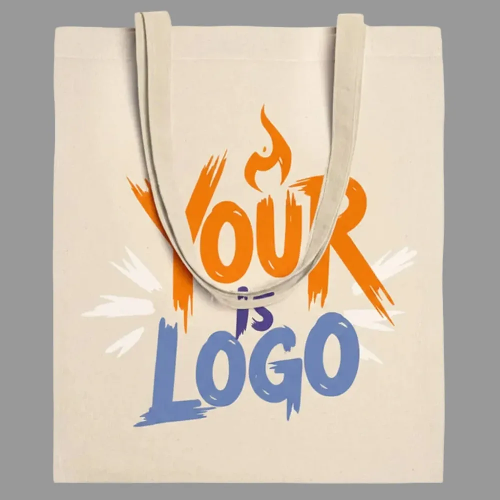 Borsa in Cotone Naturale 140 g/m² – Offerta 50/100/200/500 pz con Stampa Inclusa