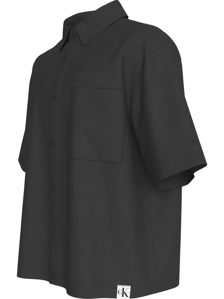 Calvin Klein Camicia Uomo Woven Tab - immagine 3