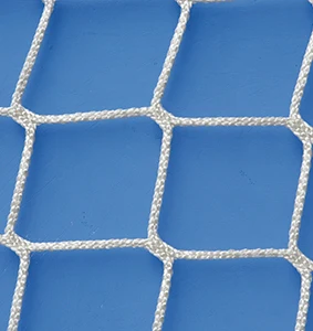 Coppia Reti per Porta da Calcio 7,32x2,44m - Polipropilene Ø5,8mm - Maglia Quadra 12x12cm Senza Nodo