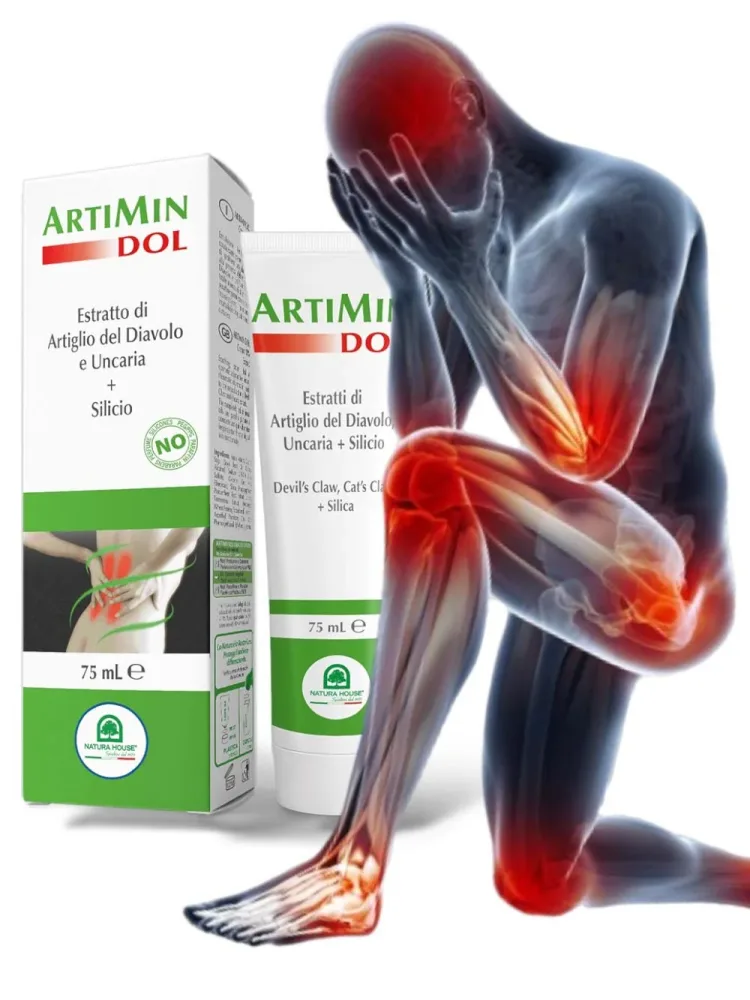 ARTIMIN DOL Crema – ARTIGLIO DEL DIAVOLO & UNCARIA + Silicio