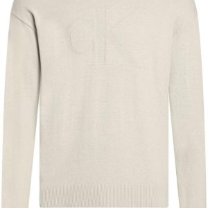 Calvin Klein Maglia Uomo Ck Intarsia Mix Calvin Klein Maglia Uomo Ck Intarsia Mix