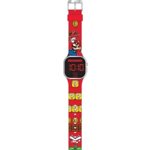 Orologio da Polso Digitale LED Super Mario