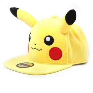 Cappello con visiera Pokémon – Pikachu Flocked Cappello con visiera Pokémon – Pikachu Flocked