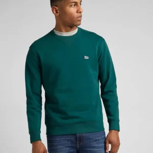 Lee Felpa Uomo Plain Crew Sws Lee Felpa Uomo Plain Crew Sws