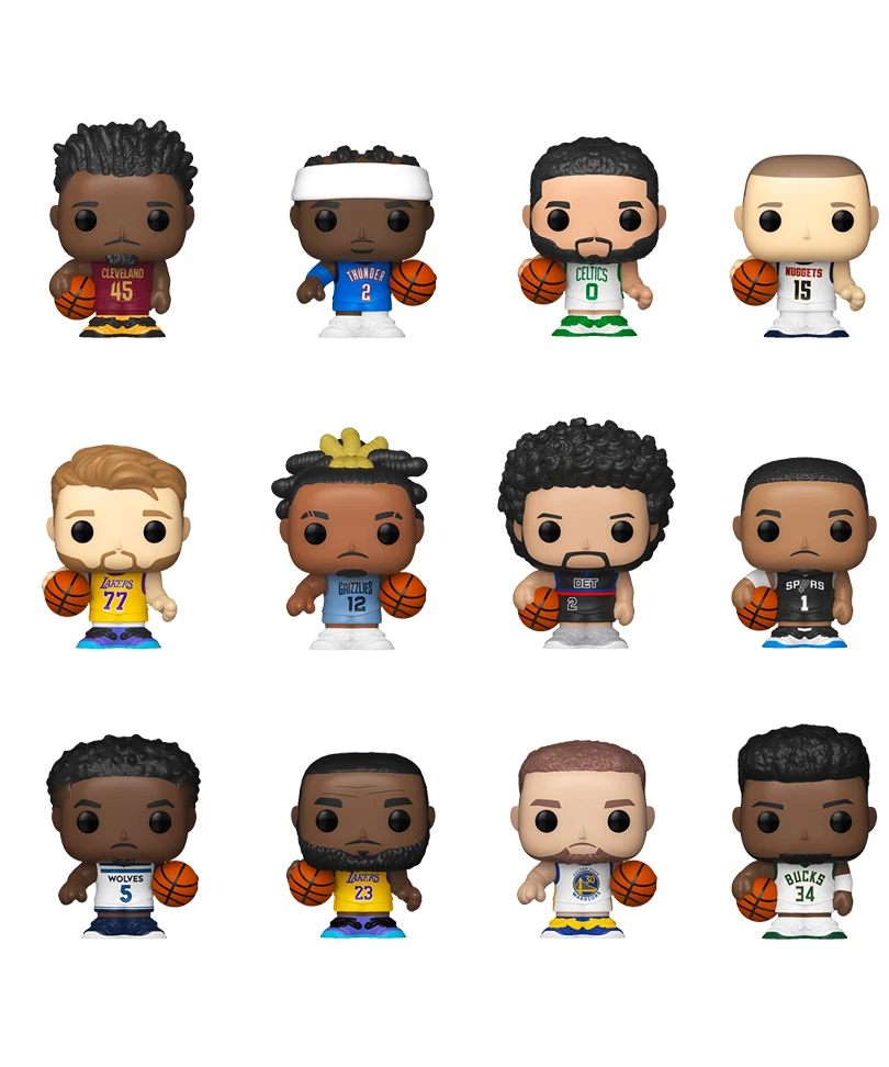 Bitty POP! NBA – Serie Completa (12 Personaggi)
