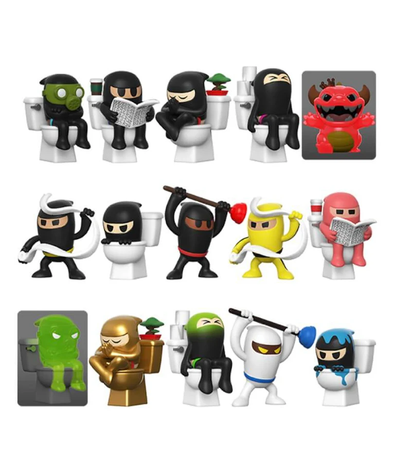 Paka Paka Toilet Ninjas Mistery Box Figure - immagine 2